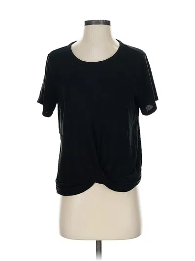 Pre-owned Gap Short Sleeve T-shirt In Black