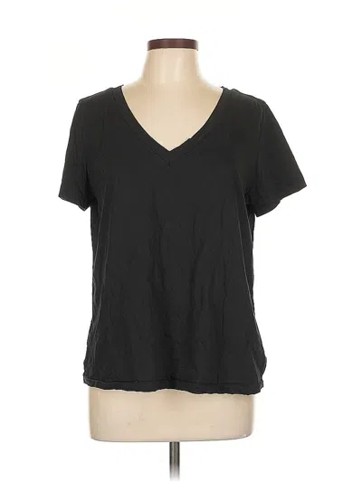Pre-owned Gap Short Sleeve T-shirt In Black