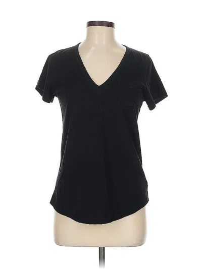 Pre-owned Gap Short Sleeve T-shirt In Black