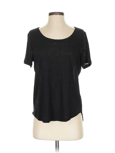 Pre-owned Gap Short Sleeve T-shirt In Black