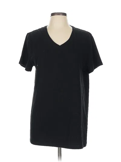 Pre-owned Gap Short Sleeve T-shirt In Black
