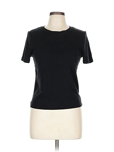 Pre-owned Gap Short Sleeve T-shirt In Black