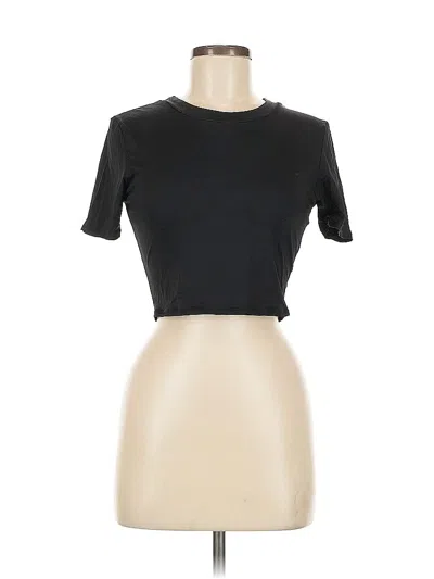 Pre-owned Gap Short Sleeve T-shirt In Black