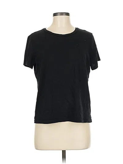 Pre-owned Gap Short Sleeve T-shirt In Black