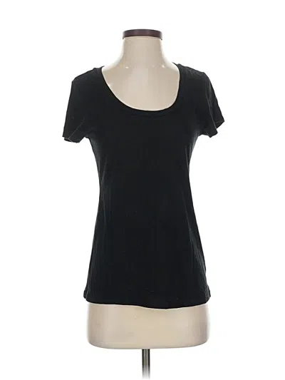 Pre-owned Gap Short Sleeve T-shirt In Black