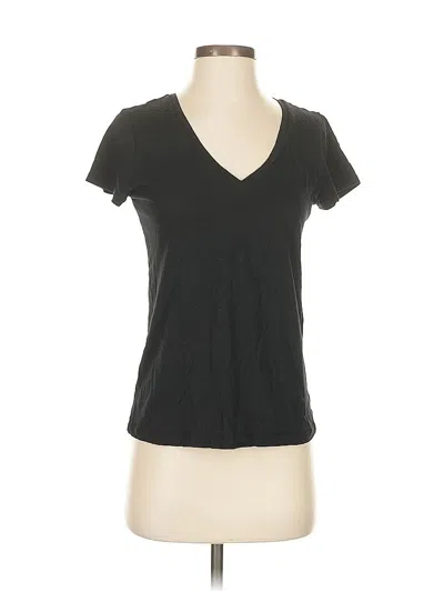 Pre-owned Gap Short Sleeve T-shirt In Black