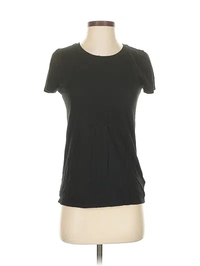 Pre-owned Gap Short Sleeve T-shirt In Black