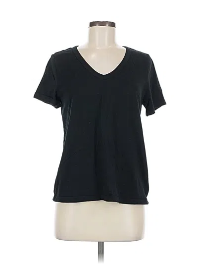 Pre-owned Gap Short Sleeve T-shirt In Black