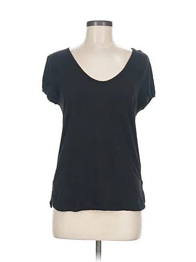Pre-owned Gap Short Sleeve T-shirt In Black