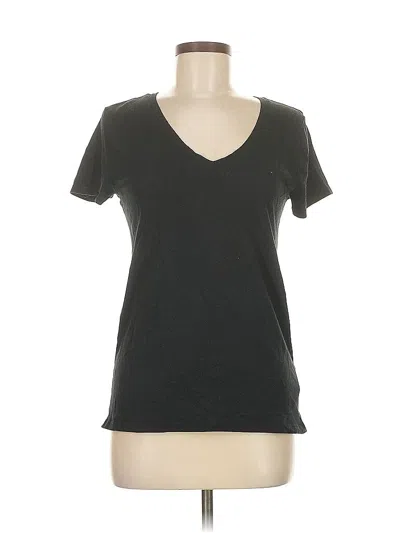 Pre-owned Gap Short Sleeve T-shirt In Black