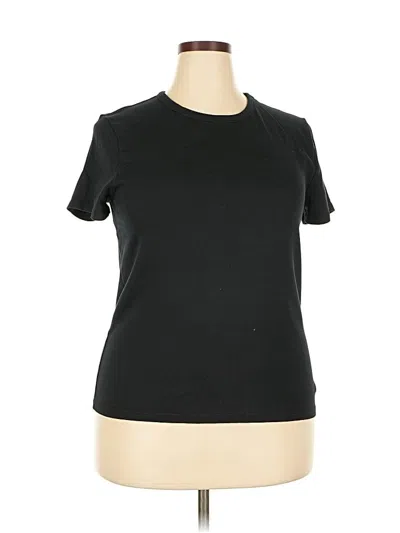 Pre-owned Gap Short Sleeve T-shirt In Black