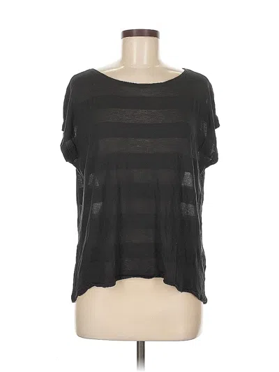 Pre-owned Gap Short Sleeve T-shirt In Black