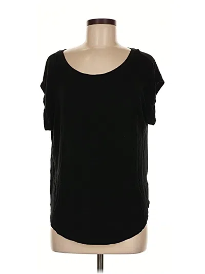 Pre-owned Gap Short Sleeve T-shirt In Black