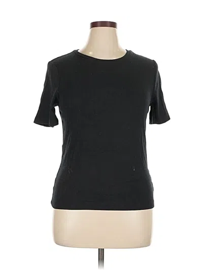 Pre-owned Gap Short Sleeve T-shirt In Black