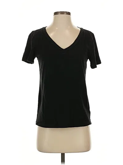Pre-owned Gap Short Sleeve T-shirt In Black