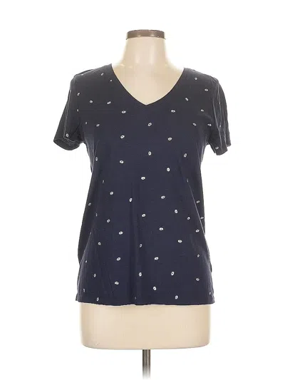 Pre-owned Gap Short Sleeve T-shirt In Blue