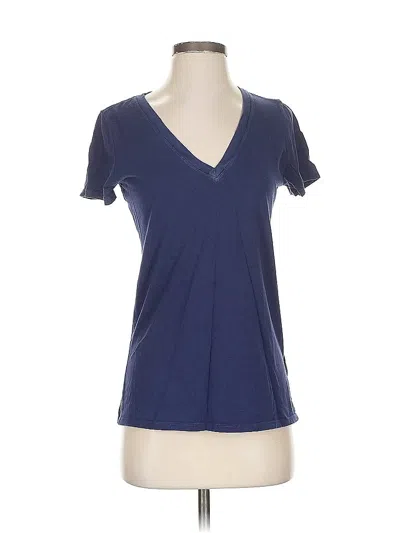 Pre-owned Gap Short Sleeve T-shirt In Blue