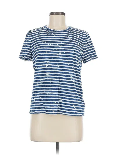 Pre-owned Gap Short Sleeve T-shirt In Blue