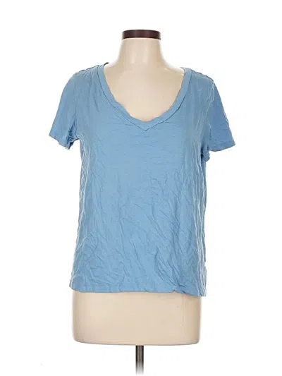 Pre-owned Gap Short Sleeve T-shirt In Blue