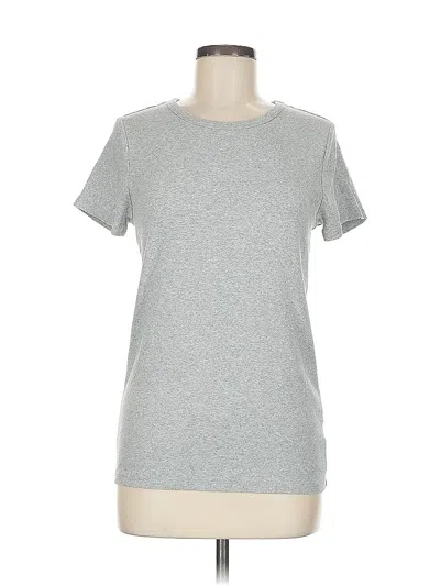 Pre-owned Gap Short Sleeve T-shirt In Gray