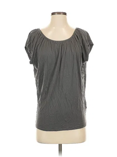 Pre-owned Gap Short Sleeve T-shirt In Gray