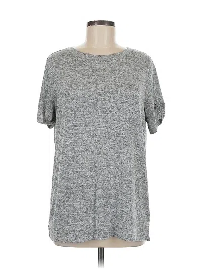 Pre-owned Gap Short Sleeve T-shirt In Gray