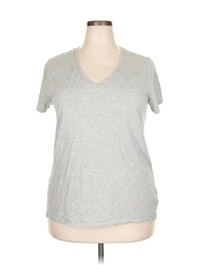 Pre-owned Gap Short Sleeve T-shirt In Gray