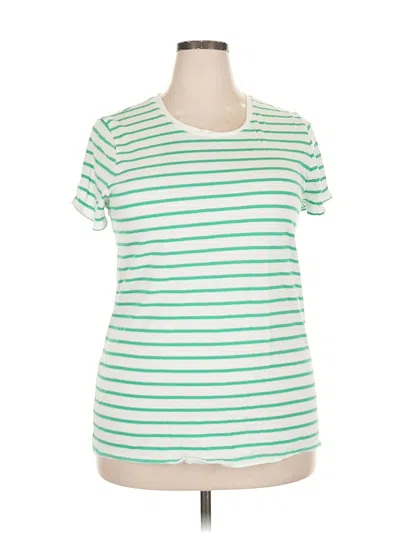 Pre-owned Gap Short Sleeve T-shirt In Green