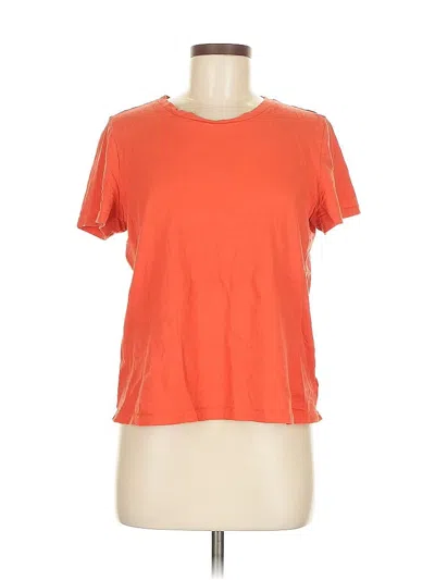 Pre-owned Gap Short Sleeve T-shirt In Orange