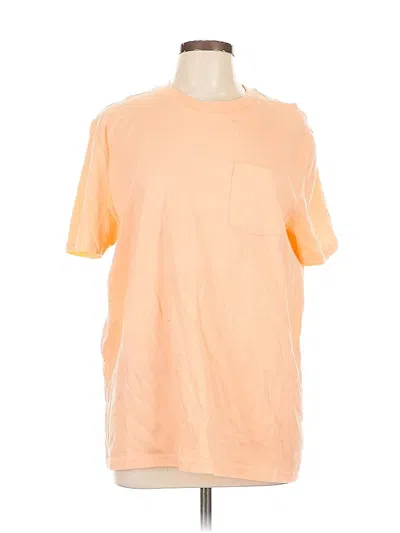 Pre-owned Gap Short Sleeve T-shirt In Orange