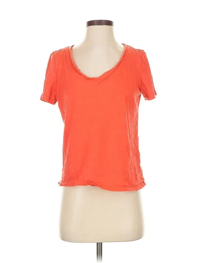 Pre-owned Gap Short Sleeve T-shirt In Orange