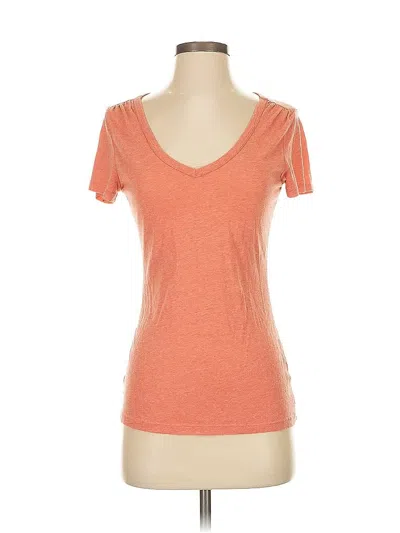 Pre-owned Gap Short Sleeve T-shirt In Orange
