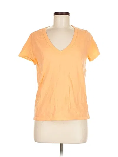 Pre-owned Gap Short Sleeve T-shirt In Orange