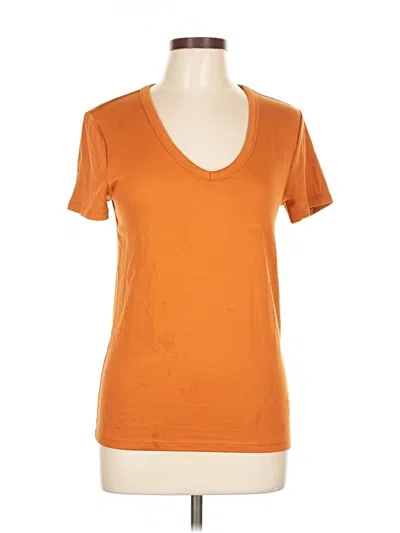 Pre-owned Gap Short Sleeve T-shirt In Orange