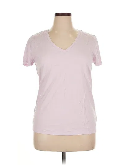 Pre-owned Gap Short Sleeve T-shirt In Pink