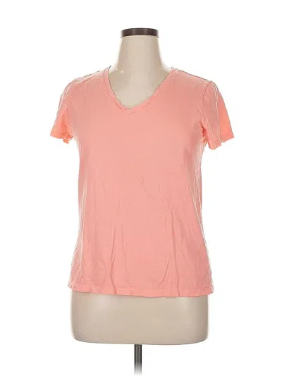 Pre-owned Gap Short Sleeve T-shirt In Pink