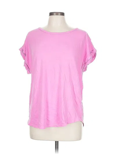 Pre-owned Gap Short Sleeve T-shirt In Pink