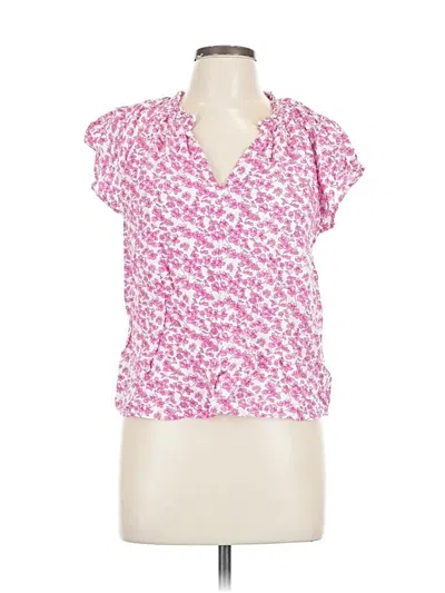 Pre-owned Gap Short Sleeve T-shirt In Pink