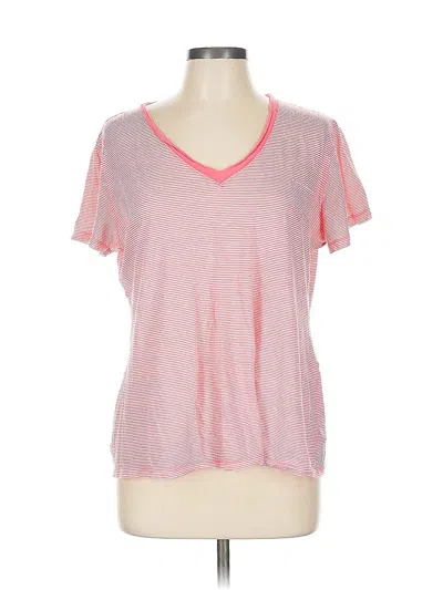 Pre-owned Gap Short Sleeve T-shirt In Pink
