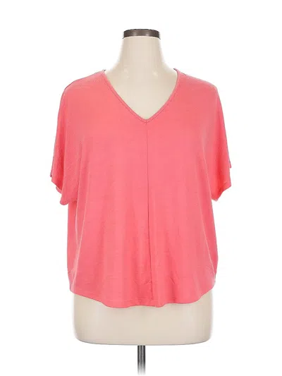 Pre-owned Gap Short Sleeve T-shirt In Pink