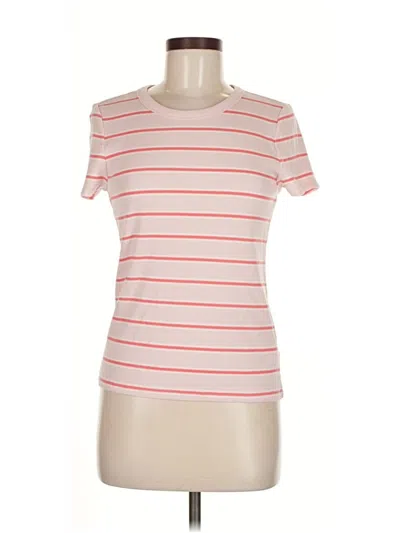 Pre-owned Gap Short Sleeve T-shirt In Pink