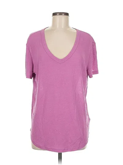 Pre-owned Gap Short Sleeve T-shirt In Purple