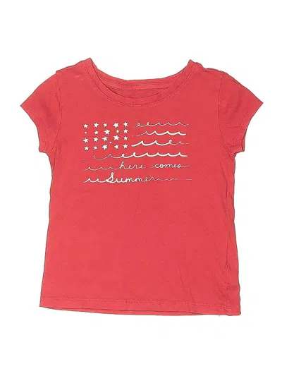 Pre-owned Gap Kids' Short Sleeve T-shirt In Red