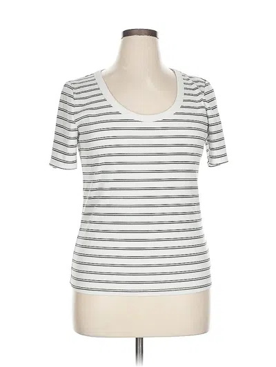 Pre-owned Gap Short Sleeve T-shirt In Silver