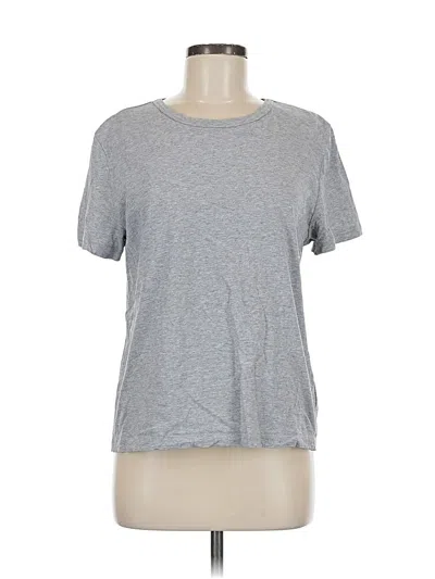 Pre-owned Gap Short Sleeve T-shirt In Silver