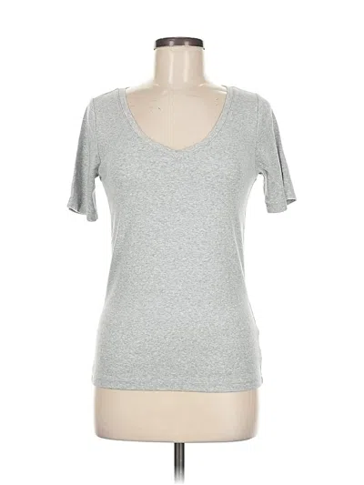 Pre-owned Gap Short Sleeve T-shirt In Silver