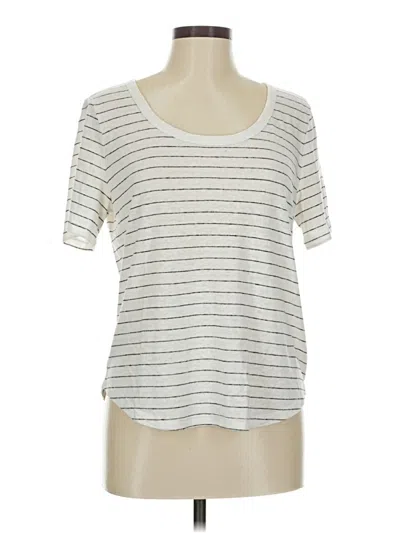 Pre-owned Gap Short Sleeve T-shirt In Silver