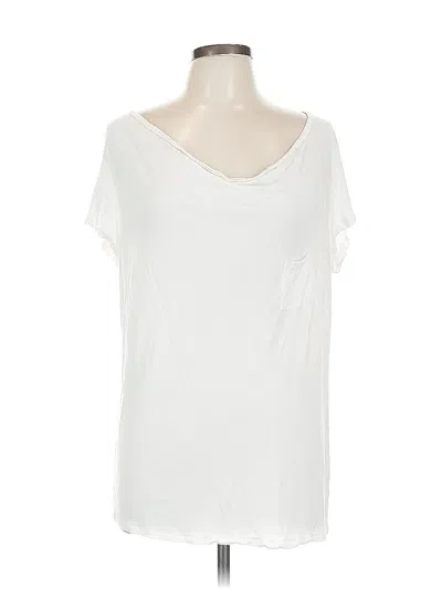 Pre-owned Gap Short Sleeve T-shirt In White