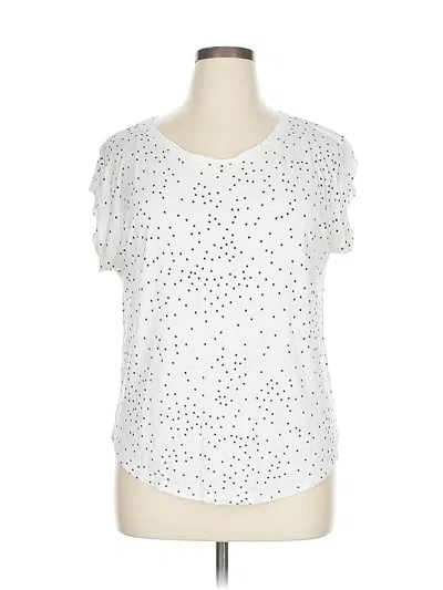 Pre-owned Gap Short Sleeve T-shirt In White