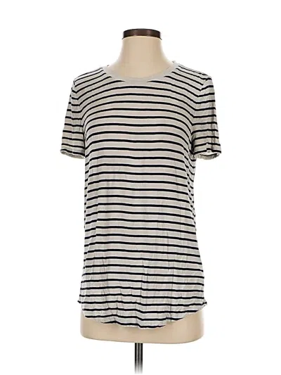 Pre-owned Gap Short Sleeve T-shirt In White